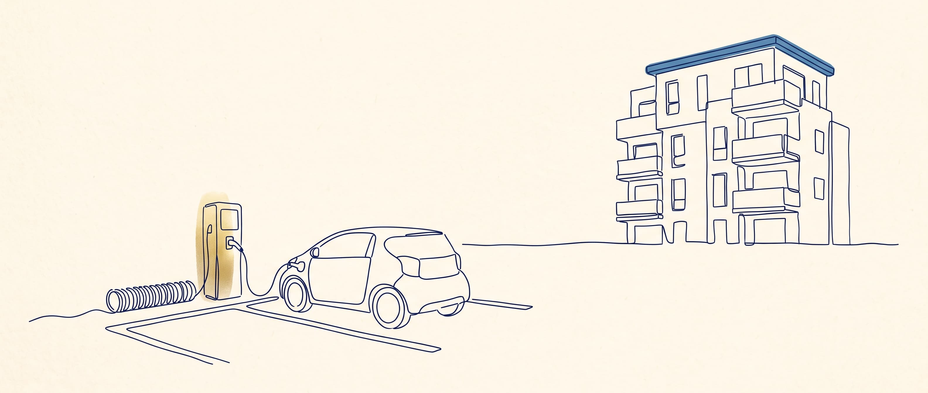 Illustrazione: Colonnine di ricarica in condominio: guida al DM 28 ottobre 2025