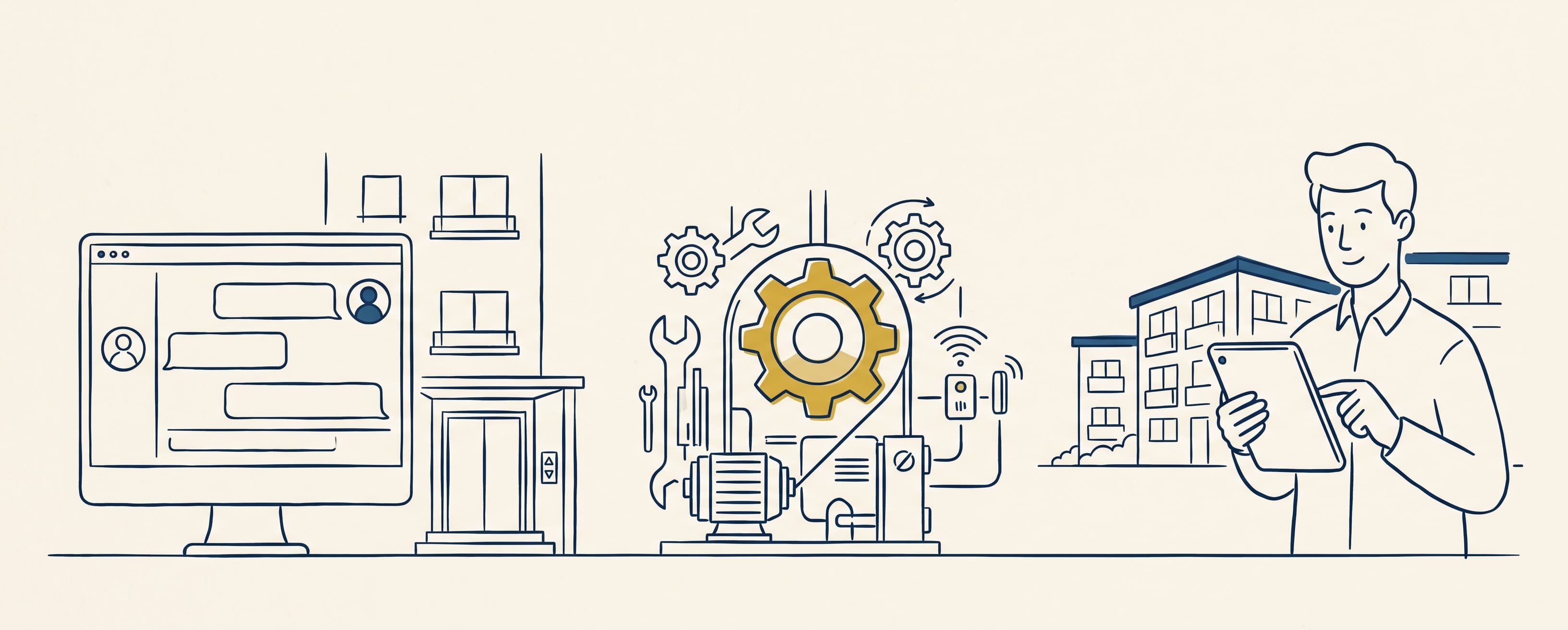 Illustrazione: Intelligenza artificiale in condominio: guida 2026