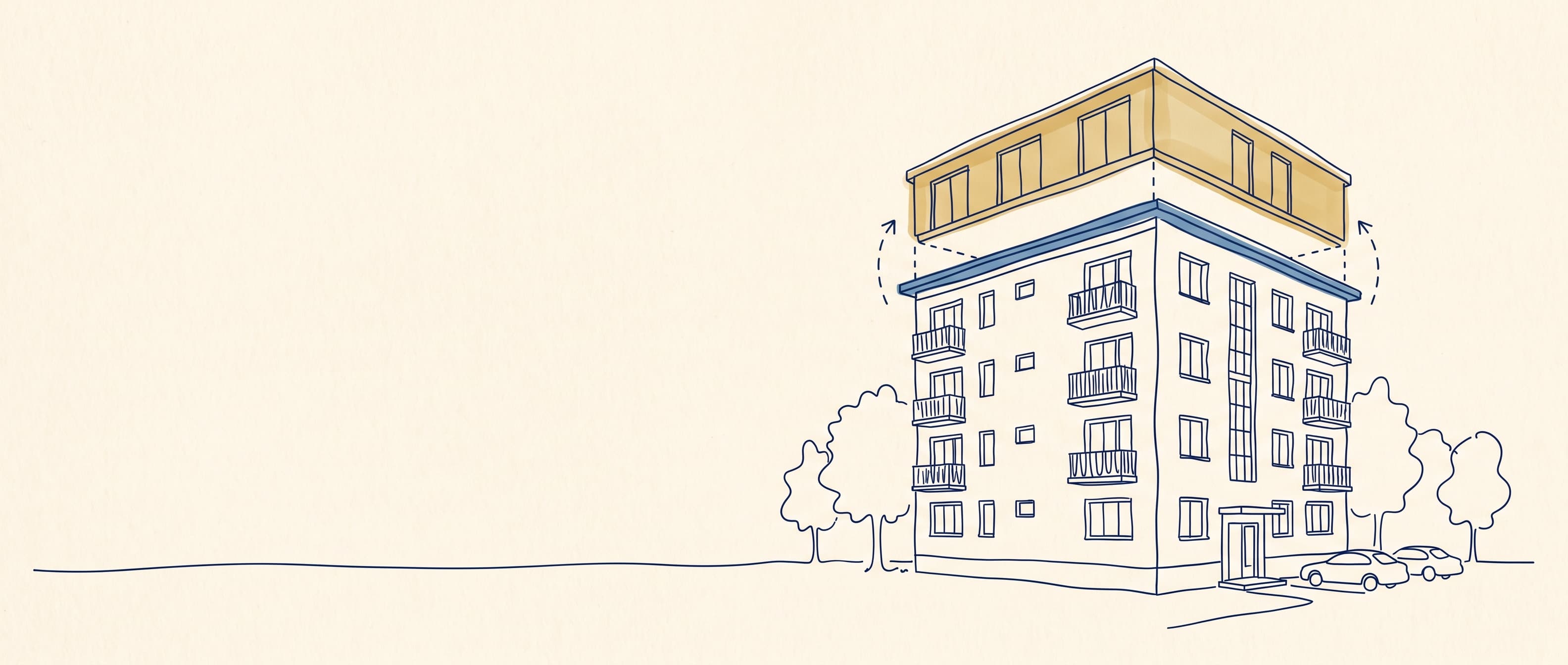 Illustrazione: Sopraelevazione in condominio: i tre limiti fissati dalla Cassazione